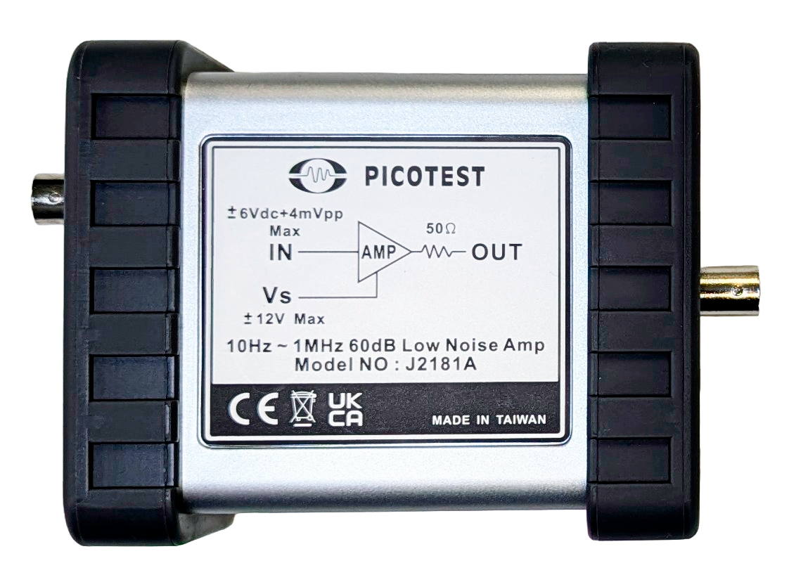 Picotest J2181A 60dB Low Noise Amplifier