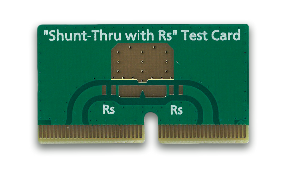 Shunt Card Example Test Card Set - Shunt-Thru with Rs